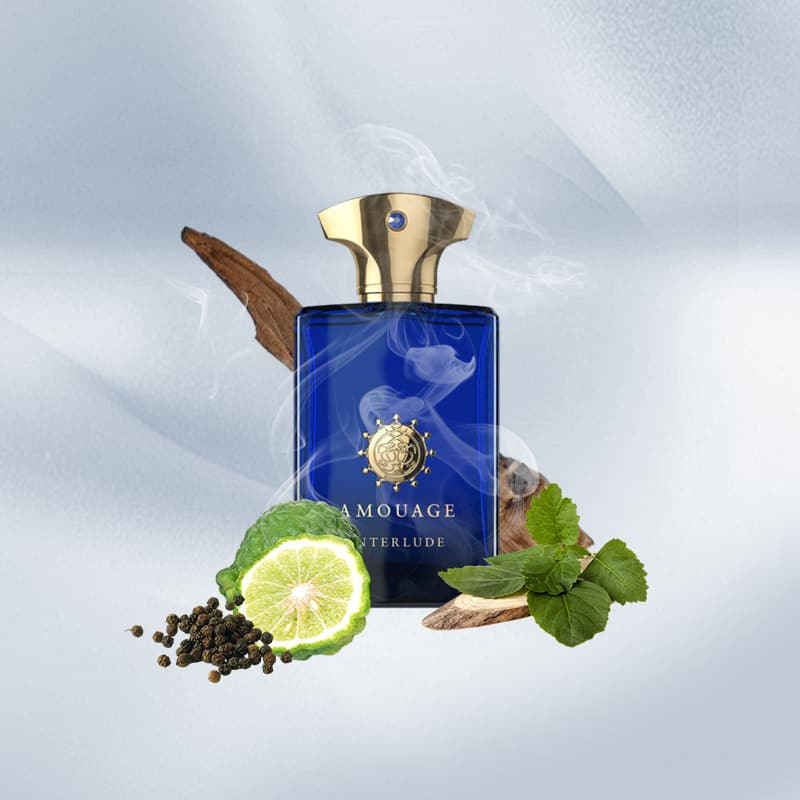 حجم و طراحی عطر آمواج اینترلود مردانه