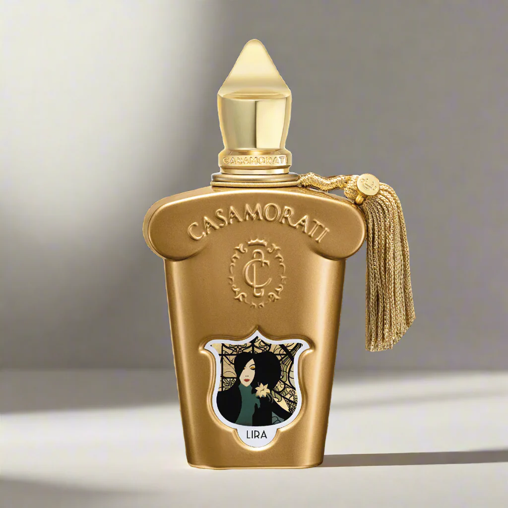 عطر کازاموراتی زرجوف لیرا حجم و طراحی عطر کازاموراتی زرجوف لیرا
