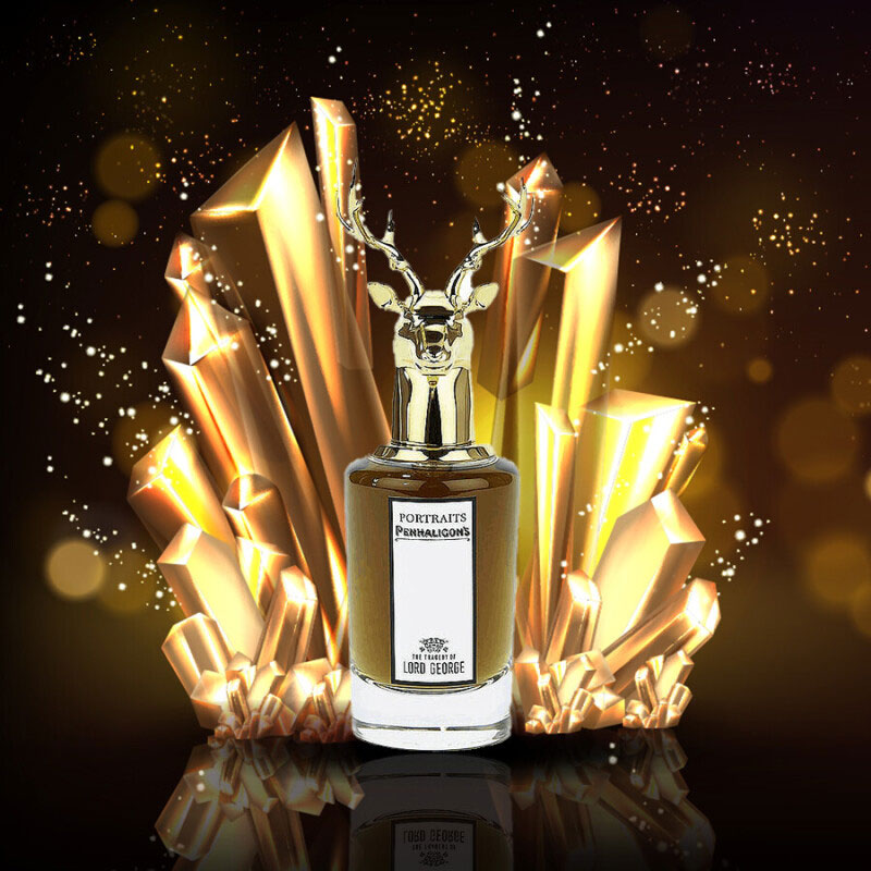عطر پنهالیگونز تراژدی آف لرد جورج حجم و طراحی عطر پنهالیگونز تراژدی آف لرد جورج