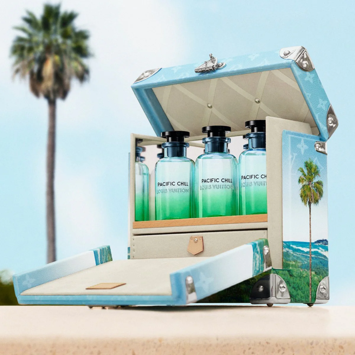عطر لویی ویتون پسیفیک چیل حجم و طراحی عطر لویی ویتون پسیفیک چیل