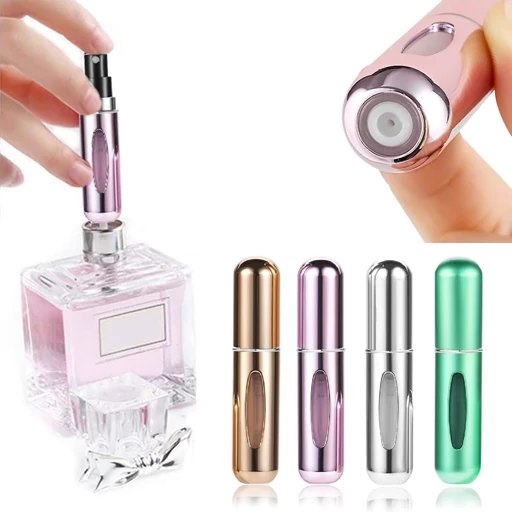 محفظه نگهدارنده عطر اتومایزر مدل 5 میل نحوه پر شدن محفظه نگهدارنده عطر اتومایزر مدل 5 میل