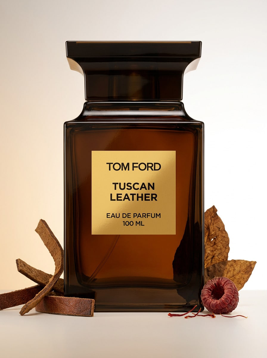 حجم و طراحی عطر تام فورد توسکان لدر